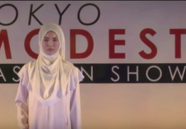 В Японии прошел день исламской моды (ВИДЕО)