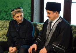 Поздравление муфтию Дагестана Ахмаду хаджи Абдулаеву