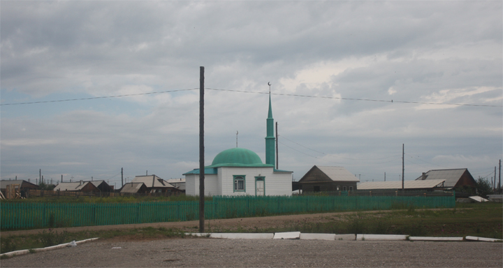 Мечеть поселка Новонукутский, Иркутской области